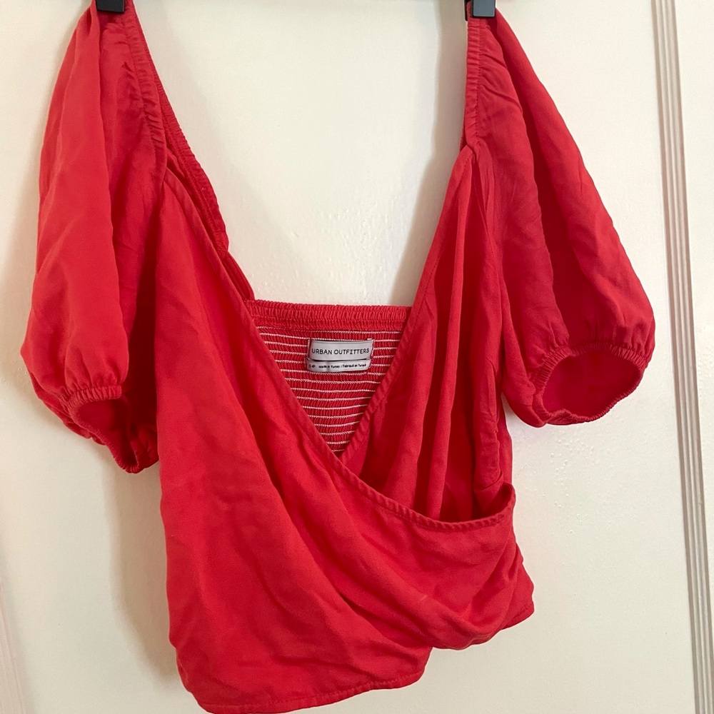 Urban Outfitters puff sleeve top